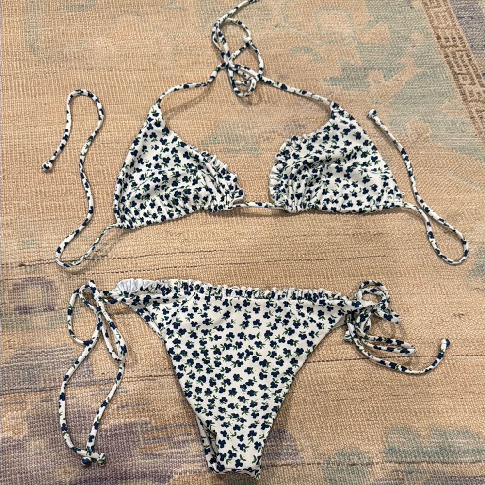 Faithful The Brand Ruffle Bikini